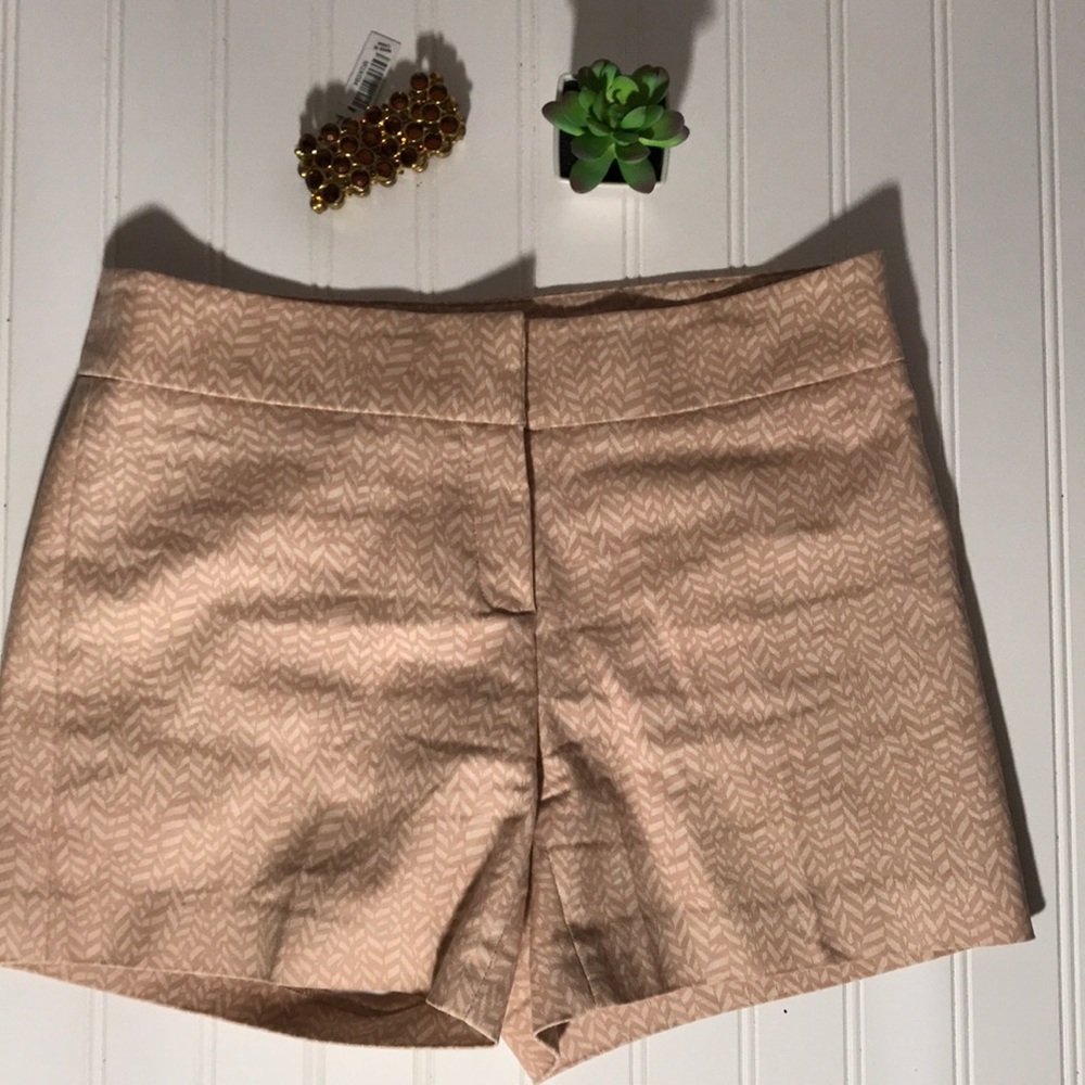 Kenar Peach Cotton Shorts - 2